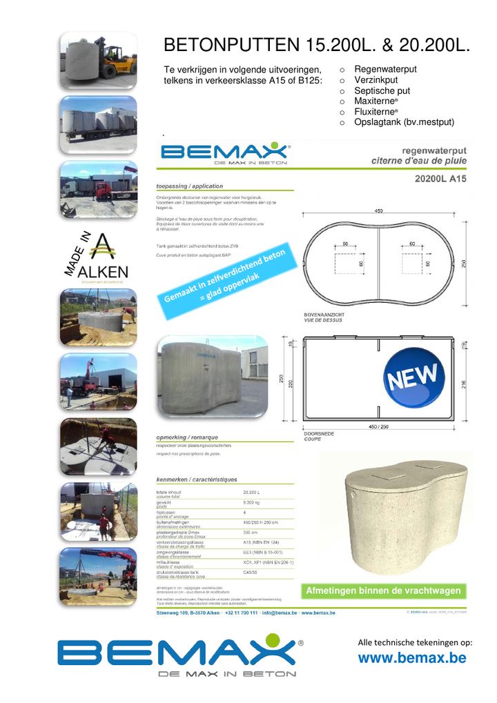 Cover van de folder Putten 15.200 en 20.200 L