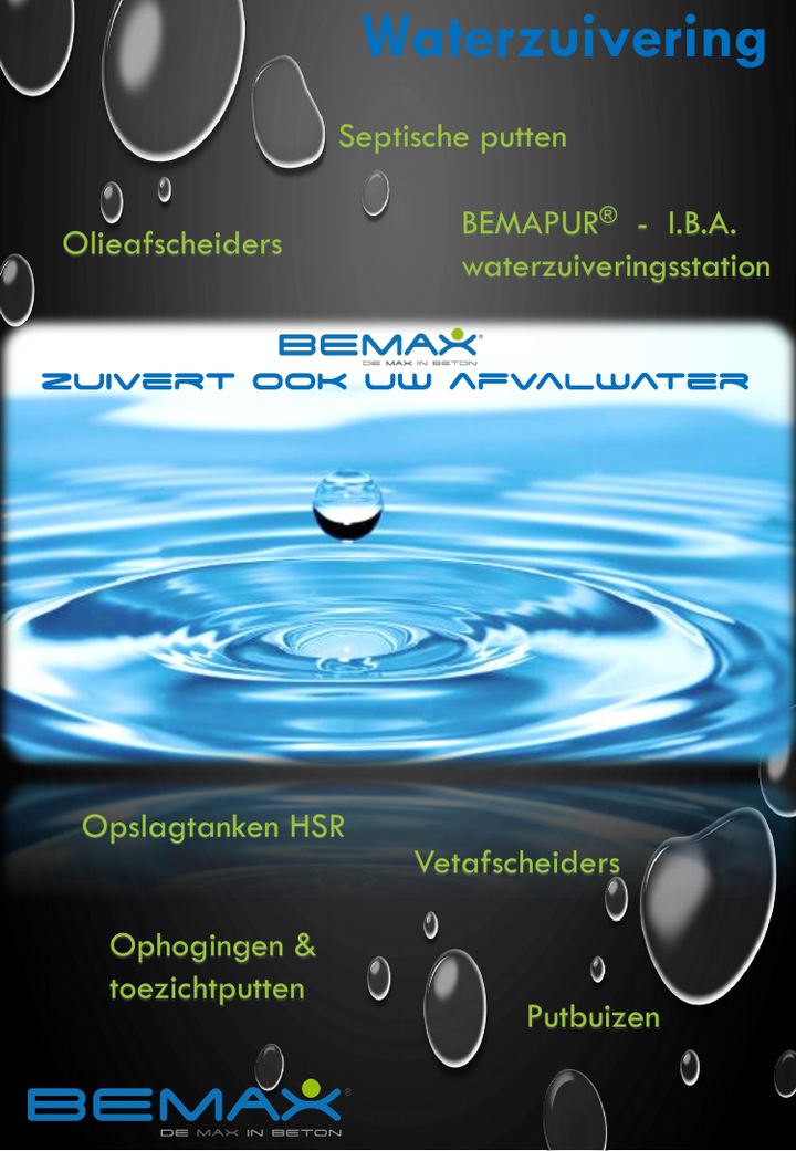 Cover van de folder Waterzuivering