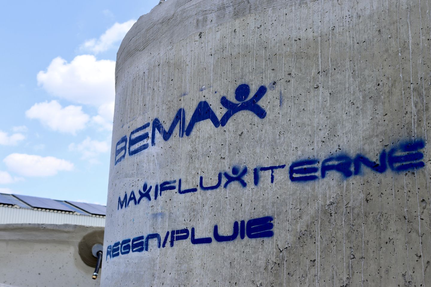 Betonnen regenwaterput Maxifluxiterne van Bemax